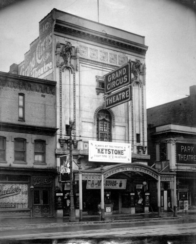 Grand Circus Theatre - Old Photo (newer photo)